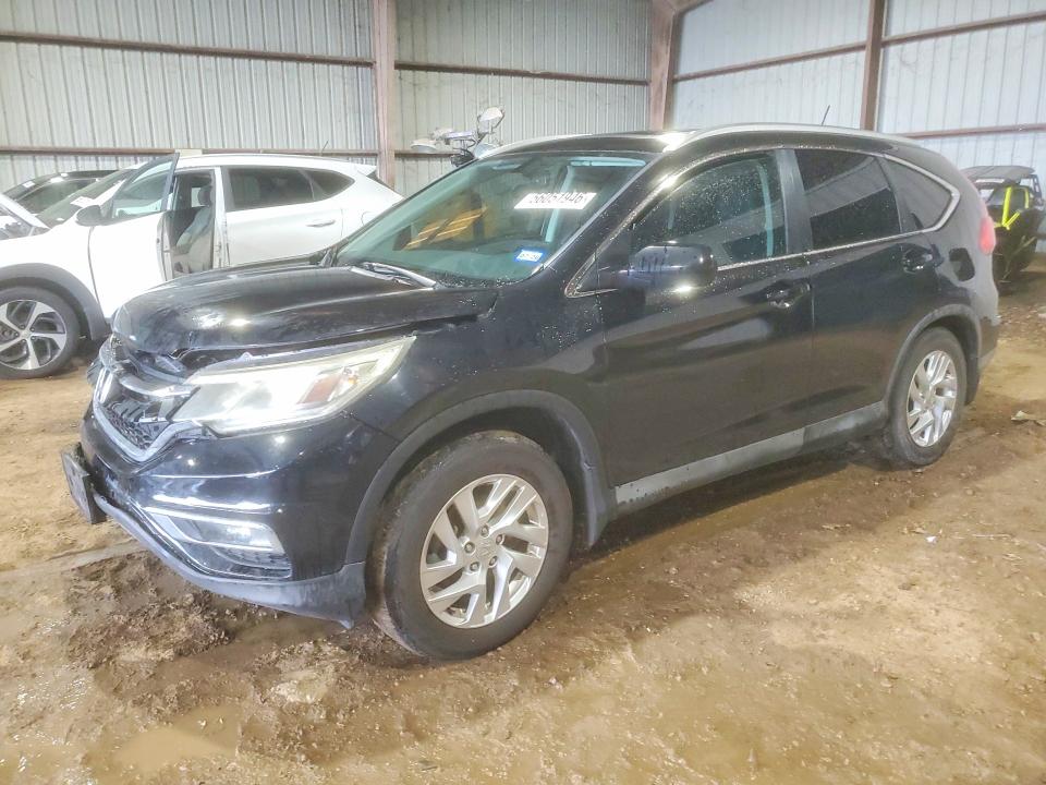 2015 Honda Cr-v VIN 2HKRM3H74FH521345 COPART salvage auction — FRONT END, Tx - Salvage Vehicle Title, sold $825 on 2026-07-27 (photo 1)