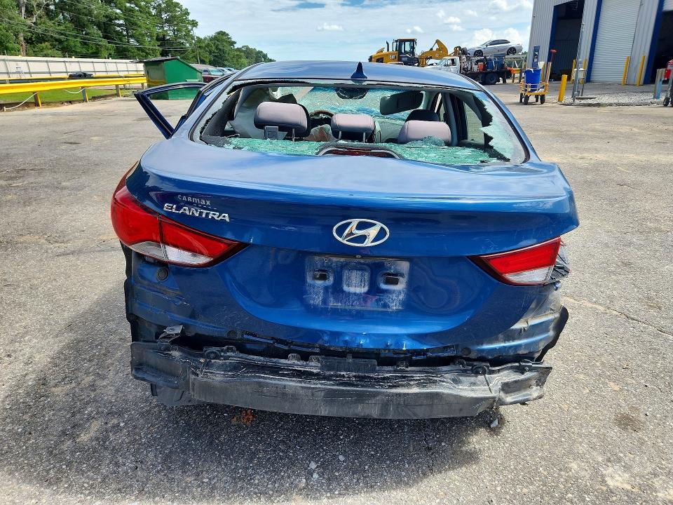 2014 Hyundai Elantra VIN KMHDH4AE2EU202362 COPART salvage auction — ALL OVER, Al - Cert Of Title-Salvage Title, sold $250 on 2026-07-20 (photo 6)