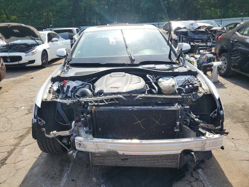 2017 Audi A6 VIN WAUG8AFCXHN025966 COPART salvage auction — FRONT END, Ga - Cert Of Title-Salvage, sold $325 on 2026-07-10 (photo 5)