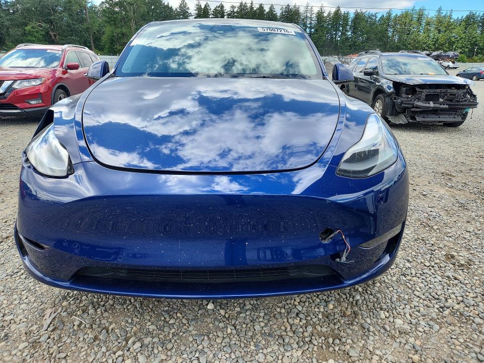 2022 Tesla Model y VIN 7SAYGDEE2NF548183 COPART salvage auction — FRONT END, Wa - Bill Of Sale, sold $850 on 2026-07-28 (photo 5)