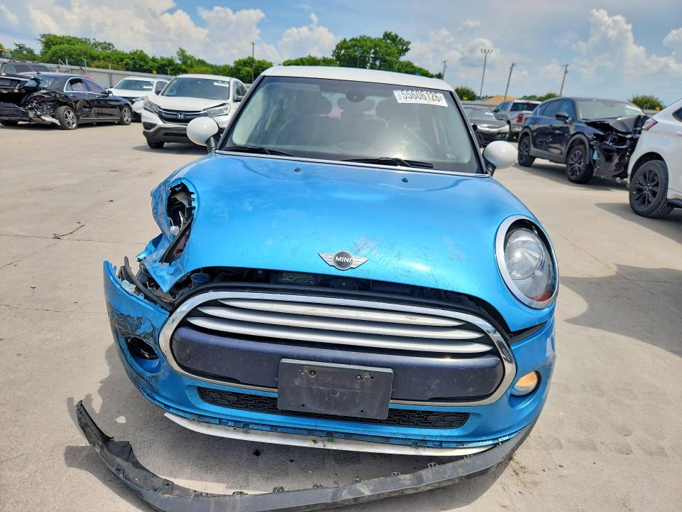 2015 Mini VIN WMWXS5C50FT833850 COPART salvage auction — FRONT END, Tx - Salvage Vehicle Title, sold $575 on 2026-08-13 (photo 5)