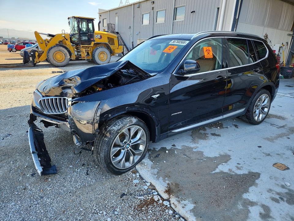 2017 BMW VIN 5UXWX9C50H0T01931 COPART salvage auction — FRONT END, Ne - Cert Of Title-Salvage, sold $600 on 2026-07-07 (photo 1)