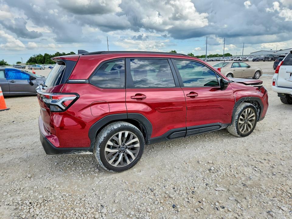 2025 Subaru Forester VIN JF2SLDTC1SH596349 COPART salvage auction — FRONT END, Tx - Salvage Vehicle Title, sold $12,900 on 2026-07-09 (photo 3)