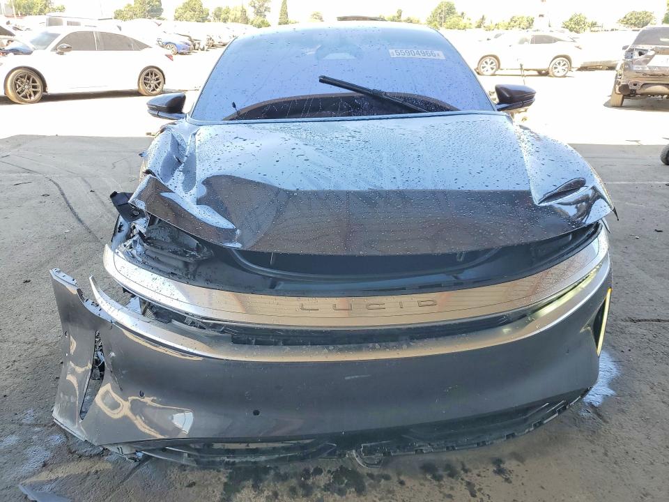 2026 Lucid VIN 50EA1TEA6TA014127 COPART salvage auction — FRONT END, Ca - Salvage Certificate, sold $5,100 on 2026-08-27 (photo 5)
