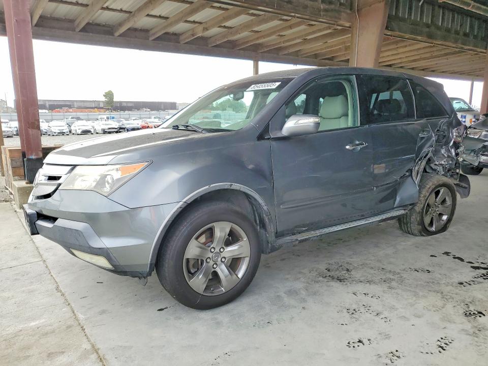 2008 Acura Mdx VIN 2HNYD28868H541794 COPART salvage auction — REAR END, Ca - Salvage Certificate, sold $275 on 2026-07-09 (photo 1)