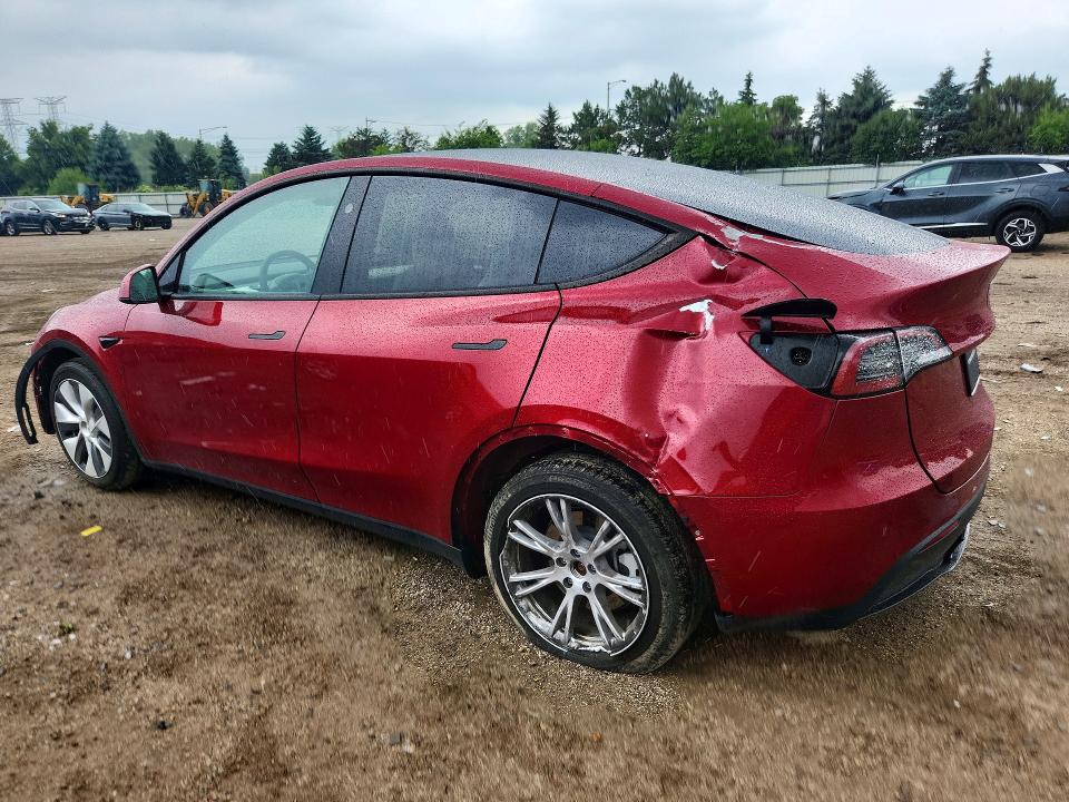 2024 Tesla VIN 7SAYGDEE6RF085549 COPART salvage auction — REAR END, Il - Salvage Certificate, sold $13,200 on 2026-07-28 (photo 2)