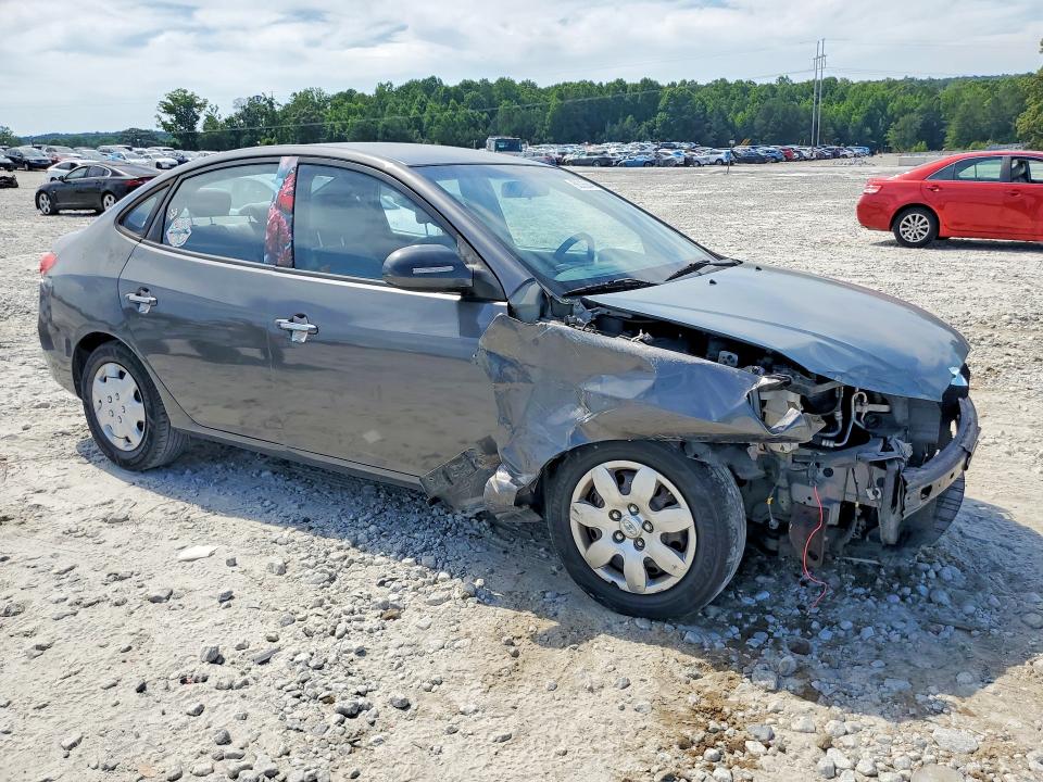 2008 Hyundai Elantra VIN KMHDU46D28U313378 COPART salvage auction — FRONT END, Ga - Cert Of Title-Salvage, sold $400 on 2026-07-08 (photo 4)