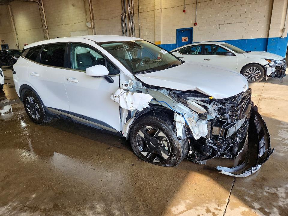 2026 Kia Sportage VIN 5XYK23DF2TG356029 COPART salvage auction — FRONT END, MI - SCRAP CERTIFICATE OF TITLE, sold $8,700 on 2026-07-27 (photo 4)