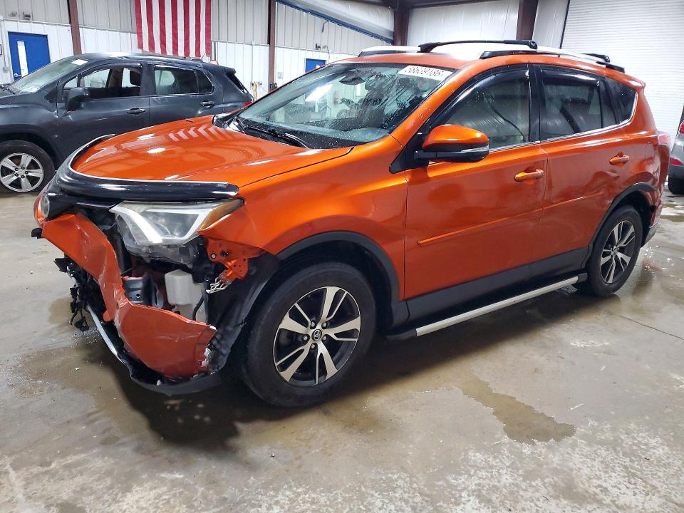 2016 Toyota VIN JTMRFREV7GJ080108 COPART salvage auction — FRONT END, Salvage Title, sold $5,500 on 2026-07-22 (photo 1)