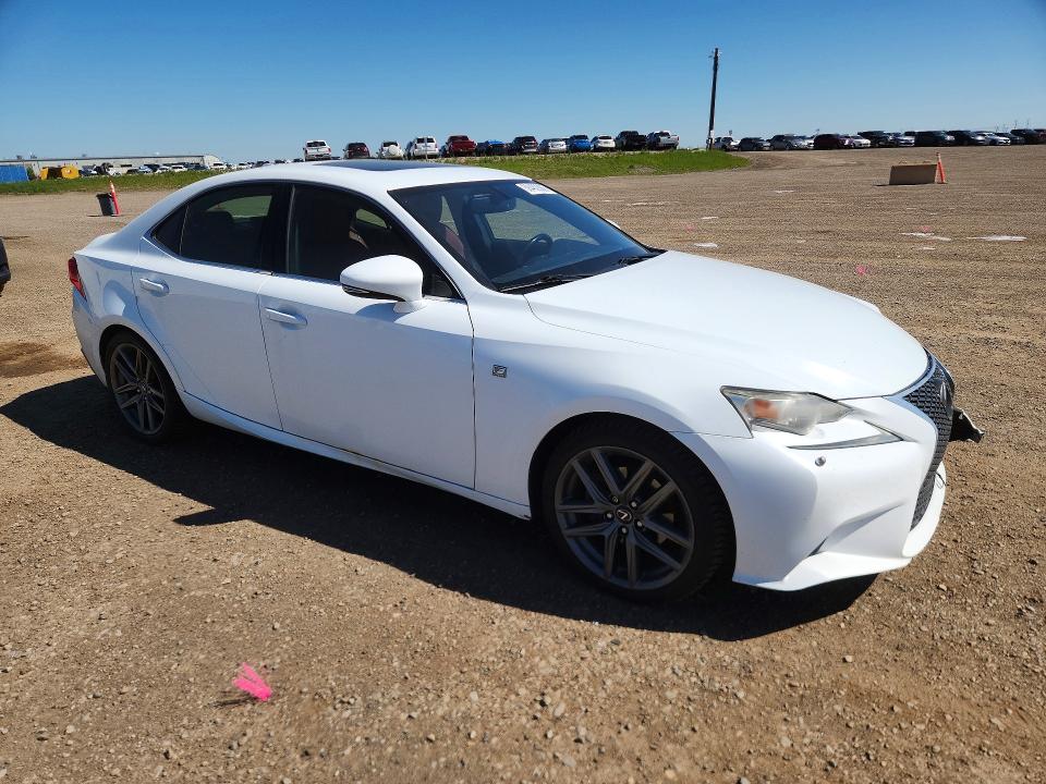 2014 Lexus Is VIN JTHCF1D23E5004954 COPART salvage auction — FRONT END, Ab - Bos - Salvage, sold $2,400 on 2026-07-28 (photo 4)