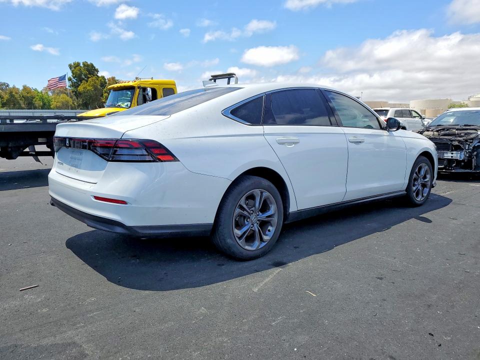 2023 Honda Accord VIN 1HGCY1F36PA002306 COPART salvage auction — VANDALISM, CA - SALVAGE CERTIFICATE, sold $9,200 on 2026-07-27 (photo 3)
