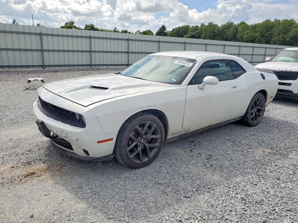 2022 Dodge Challenger VIN 2C3CDZAG6NH226729 COPART salvage auction — FRONT END, Tx - Salvage Vehicle Title, sold $325 on 2026-08-10 (photo 1)