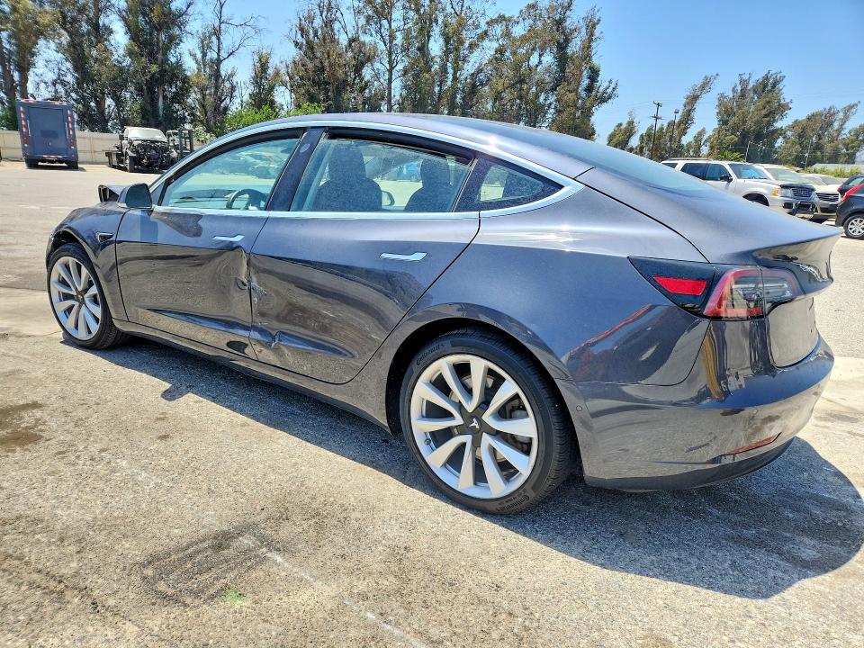 2018 Tesla Model 3 VIN 5YJ3E1EA3JF052750 COPART salvage auction — FRONT END, Ca - Salvage Certificate, sold $3,350 on 2026-07-02 (photo 2)