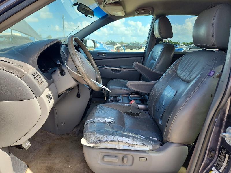 2010 Toyota Sienna VIN 5TDKK4CC6AS296284 COPART salvage auction — REAR END, Fl - Cert Of Title Slvg Rebuildable, sold $700 on 2026-07-15 (photo 7)