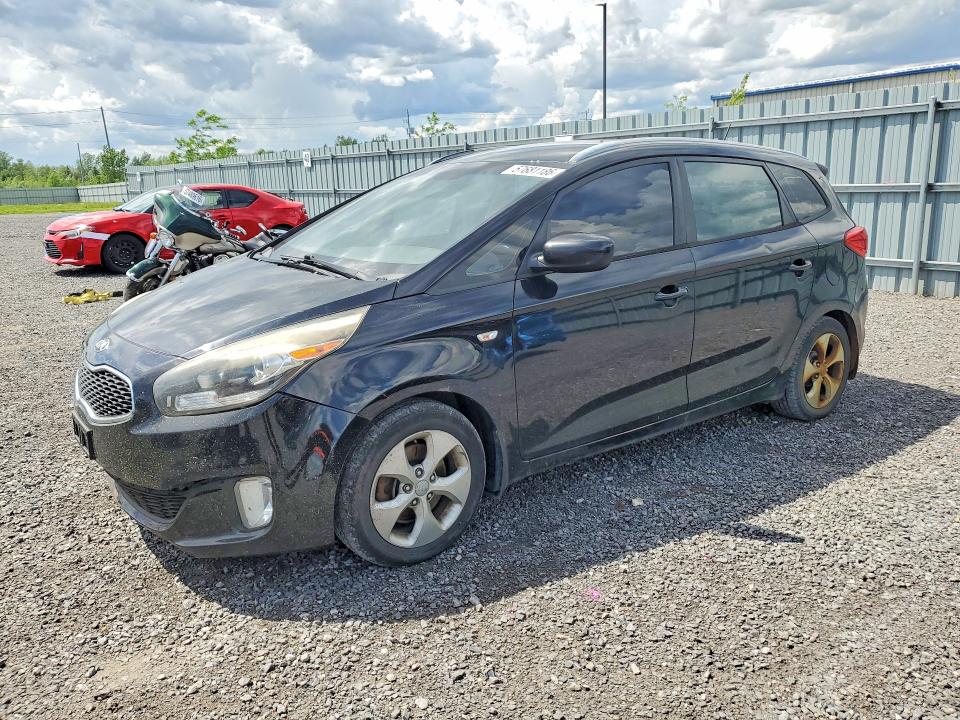 2014 Kia Rondo VIN KNAHT8A34E7045763 COPART salvage auction — FRONT END, On - Permit Salvage, sold $450 on 2026-07-09 (photo 1)
