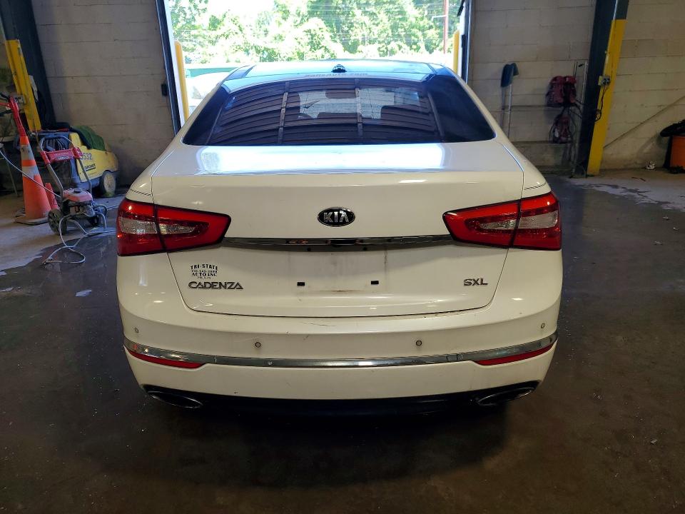 2014 Kia Cadenza VIN KNALN4D76E5149176 COPART salvage auction — FRONT END, In - Certificate Of Title, sold $900 on 2026-07-16 (photo 6)