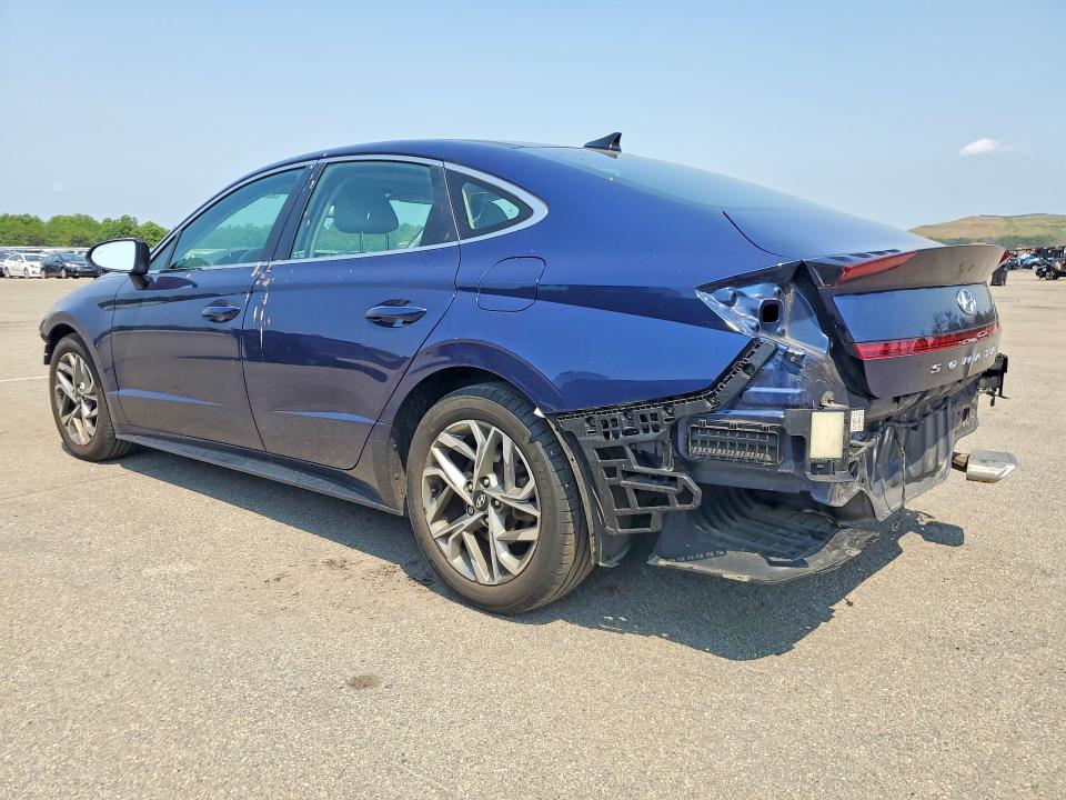 2022 Hyundai Sonata VIN 5NPEF4JA4NH135379 COPART salvage auction — REAR END, NY - MV-907A SALVAGE CERTIFICATE, sold $80 on 2026-07-27 (photo 2)