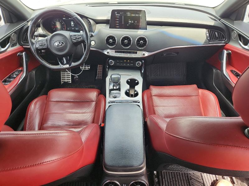 2019 Kia Stinger VIN KNAE55LC5K6061903 COPART salvage auction — REAR END, GA - CERT OF TITLE-SALVAGE, sold $350 on 2026-07-30 (photo 8)