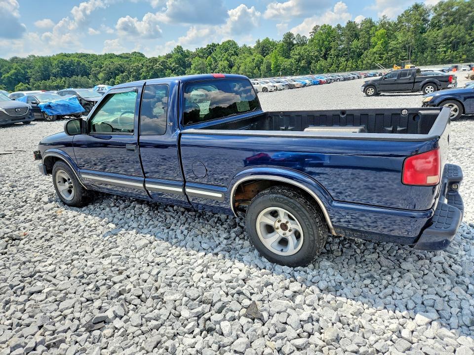 2000 Chevrolet S-10 pickup VIN 1GCCS19W7Y8148177 COPART salvage auction — FRONT END, Ga - Cert Of Title-Salvage Court Or, sold $925 on 2026-07-02 (photo 2)