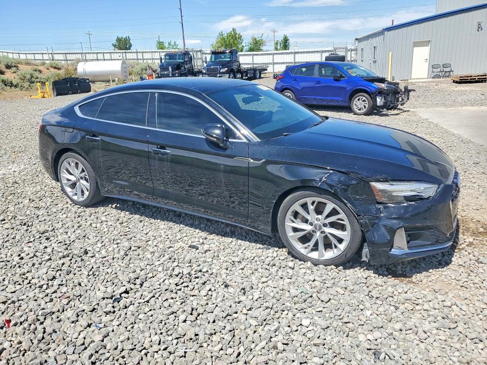 2020 Audi A5 VIN WAUANCF53LA006400 COPART salvage auction — FRONT END, Tx - Salvage Vehicle Title, sold $5,900 on 2026-07-30 (photo 4)