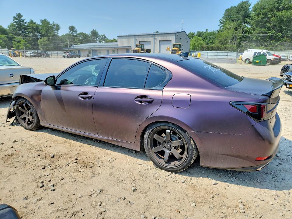 2015 Lexus Gs VIN JTHCE1BL9FA004514 COPART salvage auction — FRONT END, MA - CERTIFICATE OF TITLE, sold $775 on 2026-07-23 (photo 2)