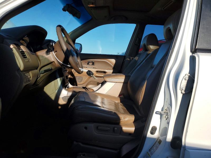 2008 Honda Pilot VIN 5FNYF18688B000390 COPART salvage auction — FRONT END, CA - SALVAGE CERTIFICATE, sold $650 on 2026-07-02 (photo 7)