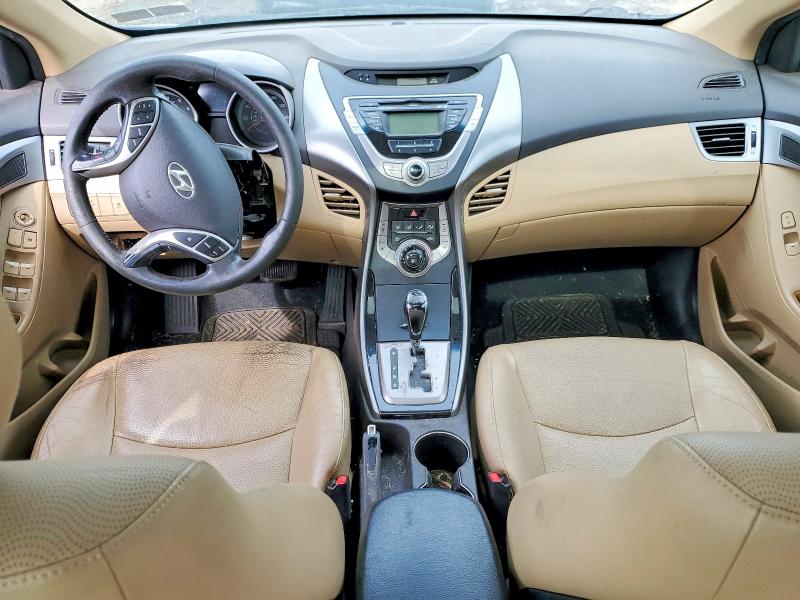 2013 Hyundai Elantra VIN KMHDH4AEXDU520941 COPART salvage auction — VANDALISM, Pa - Certificate Of Salvage, sold $825 on 2026-07-27 (photo 8)