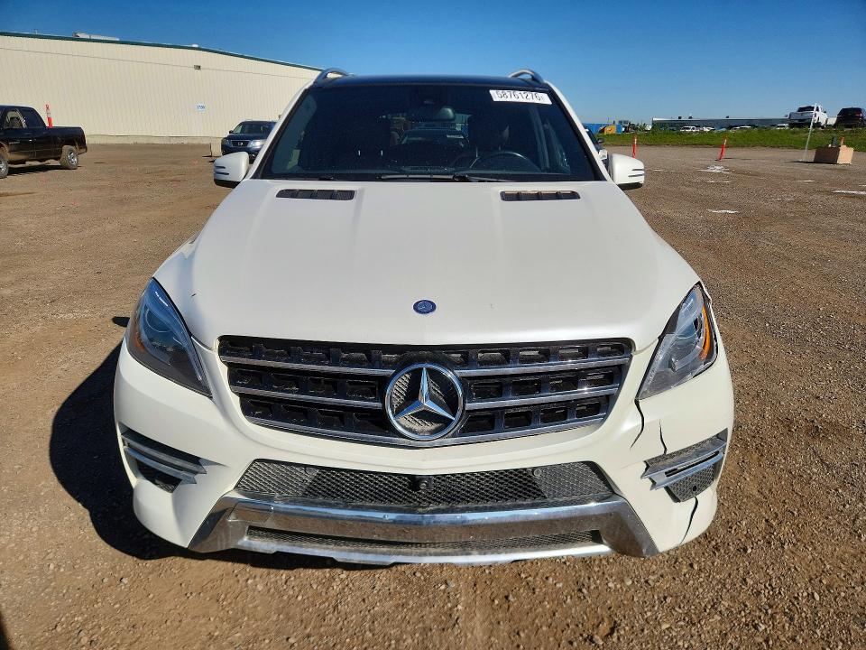 2015 Mercedes-benz M-klasse VIN 4JGDA2EB3FA556113 COPART salvage auction — FRONT END, Ab - Bos - Salvage, sold $8,500 on 2026-07-14 (photo 5)