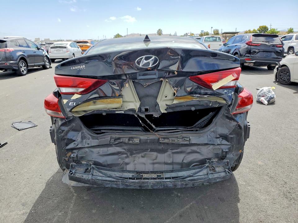 2017 Hyundai VIN KMHD74LFXHU061747 COPART salvage auction — REAR END, Ca - Dis/Dlr/Exp App For Dup Clean, sold $2,850 on 2026-07-15 (photo 6)