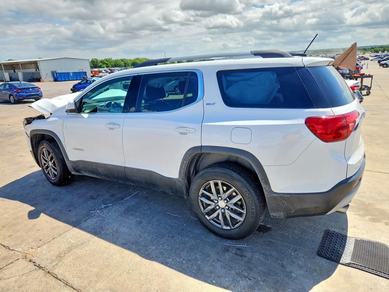 2019 GMC Acadia VIN 1GKKNMLS7KZ283403 COPART salvage auction — Front End, TX - SALVAGE VEHICLE TITLE, sold $1,350 on 2026-07-09 (photo 2)
