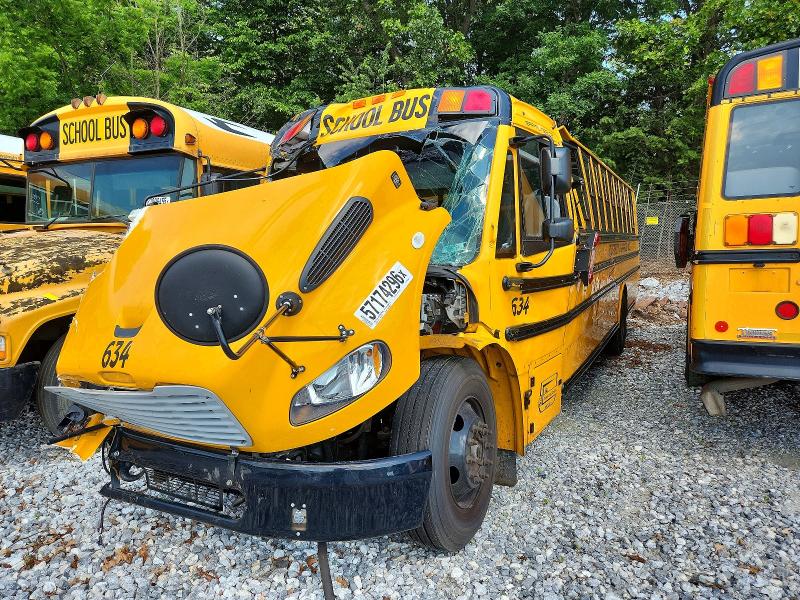 2022 Thomabuses VIN 4UZABRFA5NCMX4420 COPART salvage auction — ROOF, PA - CERTIFICATE OF SALVAGE, sold $3,200 on 2026-09-03 (photo 2)