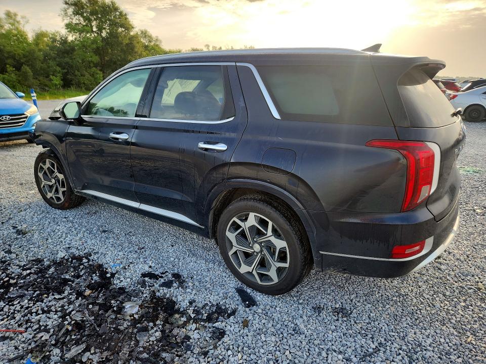 2021 Hyundai Palisade VIN KM8R7DHE5MU176918 COPART salvage auction — FRONT END, LA - CERT OF TITLE-SALVAGE, sold $4,150 on 2026-07-27 (photo 2)
