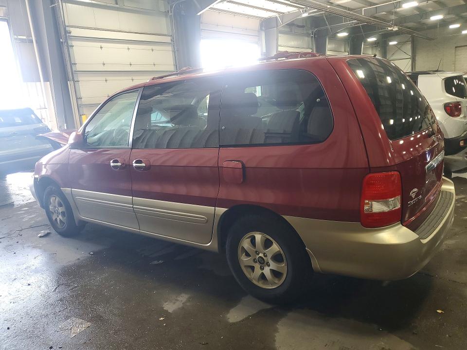 2004 Kia SEDONA VIN KNDUP131046527952 COPART salvage auction — FRONT END, Mn - Cert Of Title-Salvage, sold $600 on 2026-07-28 (photo 2)