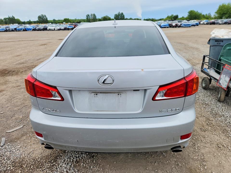 2009 Lexus Is 250 VIN JTHBK262X95092336 COPART salvage auction — REAR END, On - Permit No Brand - Unfit, sold $3,900 on 2026-07-07 (photo 6)