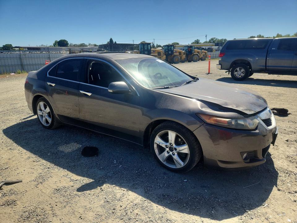 2010 Acura Tsx VIN JH4CU2F66AC009468 COPART salvage auction — FRONT END, Ca - Salvage Certificate, sold $1,150 on 2026-07-09 (photo 4)