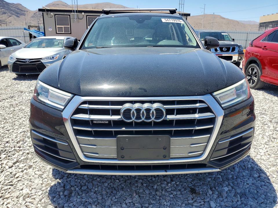 2019 Audi Q5 VIN WA1ANAFY5K2090272 COPART salvage auction — SIDE, Nv - Salvage Title, sold $7,300 on 2026-08-19 (photo 5)
