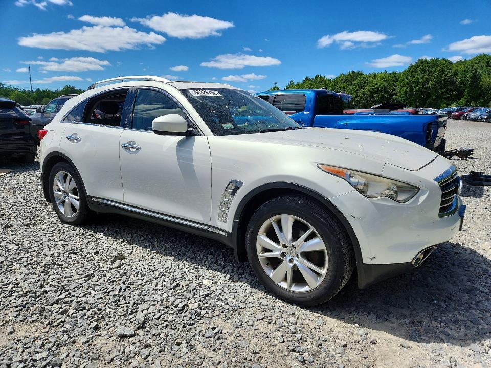 2012 Infiniti Fx VIN JN8AS1MW3CM153590 COPART salvage auction — SIDE, Ma - Cert Of Title-Reconstrctd Coll, sold $900 on 2026-07-16 (photo 4)
