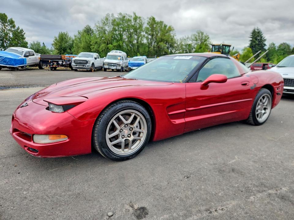 2001 Chevrolet Corvette VIN 1G1YY22GX15118782 COPART salvage auction — SIDE, OR - CERTIFICATE OF TITLE, sold $5,700 on 2026-07-19 (photo 1)