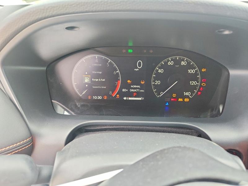 2025 Honda Hr-v VIN 3CZRZ1H52SM701054 COPART salvage auction — FRONT END, Fl - Certificate Of Destruction, sold $7,800 on 2026-07-30 (photo 9)