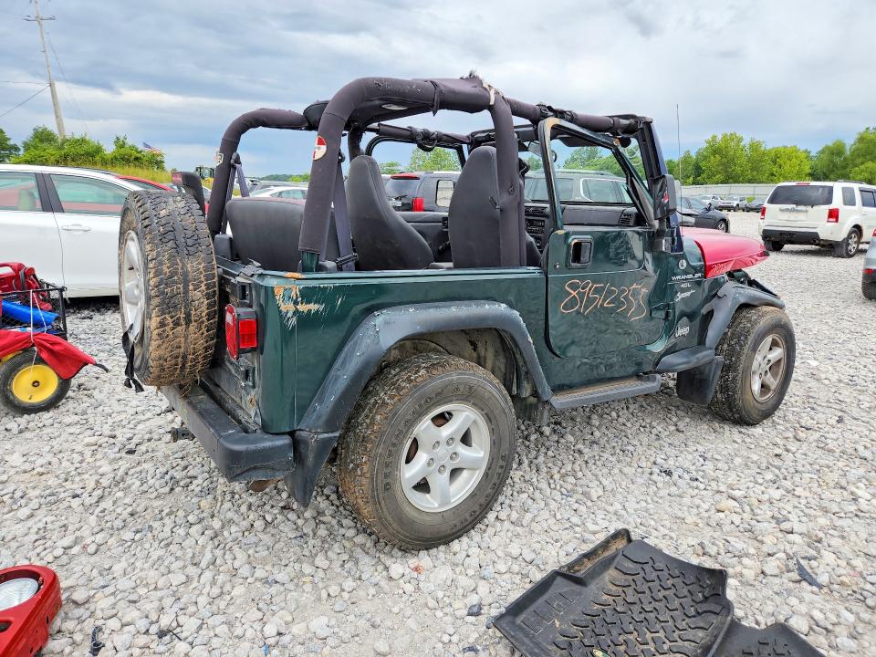 2000 Jeep Wrangler / VIN 1J4FA49S4YP787048 COPART salvage auction — SIDE, Mi - Dealer Only Clean Title, sold $350 on 2026-07-09 (photo 3)