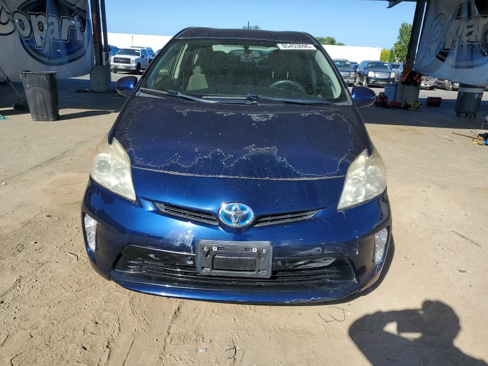 2012 Toyota Prius VIN JTDKN3DU6C1549435 COPART salvage auction — VANDALISM, Ca - Dis/Dlr/Exp Only Clean Title, sold $2,650 on 2026-07-02 (photo 5)