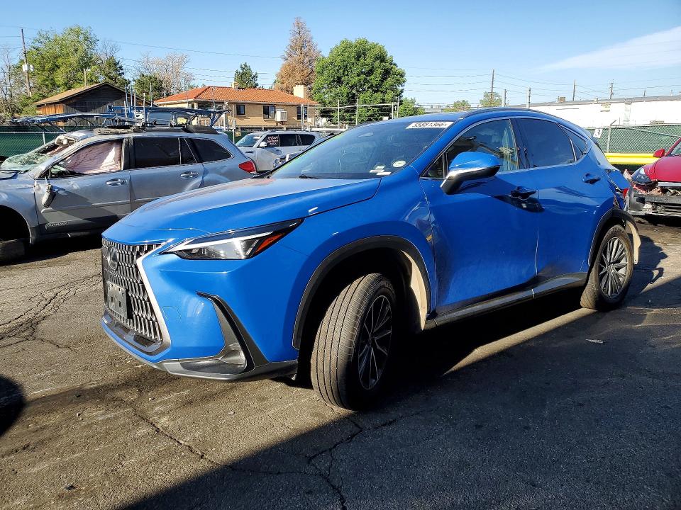 2023 Lexus Nx VIN JTJAKCEZ9P5006753 COPART salvage auction — SIDE, Co - Public - Salvage Title, sold $275 on 2026-07-28 (photo 1)