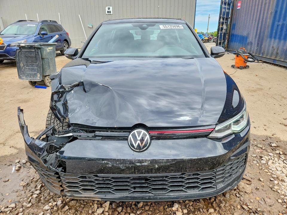 2024 Volkswagen Gti VIN WVWHA7CD7RW126146 COPART salvage auction — FRONT END, Wi - Junked Vehicle Bill Of Sale, sold $7,000 on 2026-07-13 (photo 5)