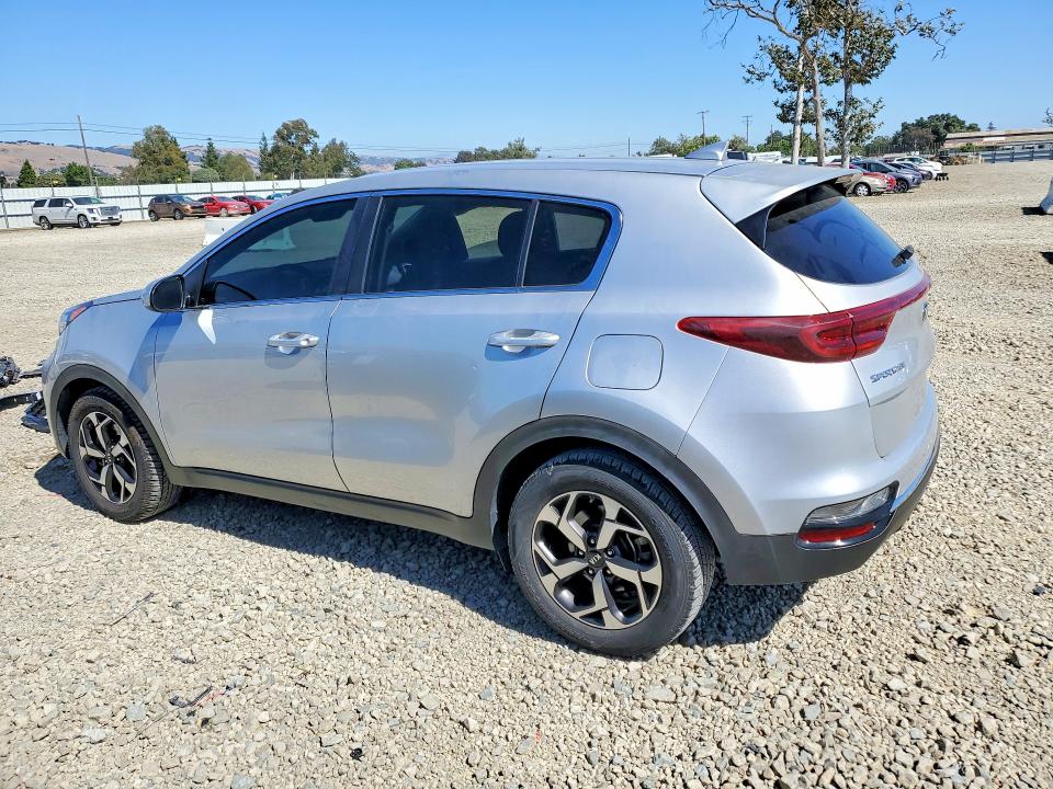 2021 Kia Sportage VIN KNDPM3ACXM7930420 COPART salvage auction — REAR END, CA - SALVAGE CERTIFICATE, sold $2,750 on 2026-07-14 (photo 2)