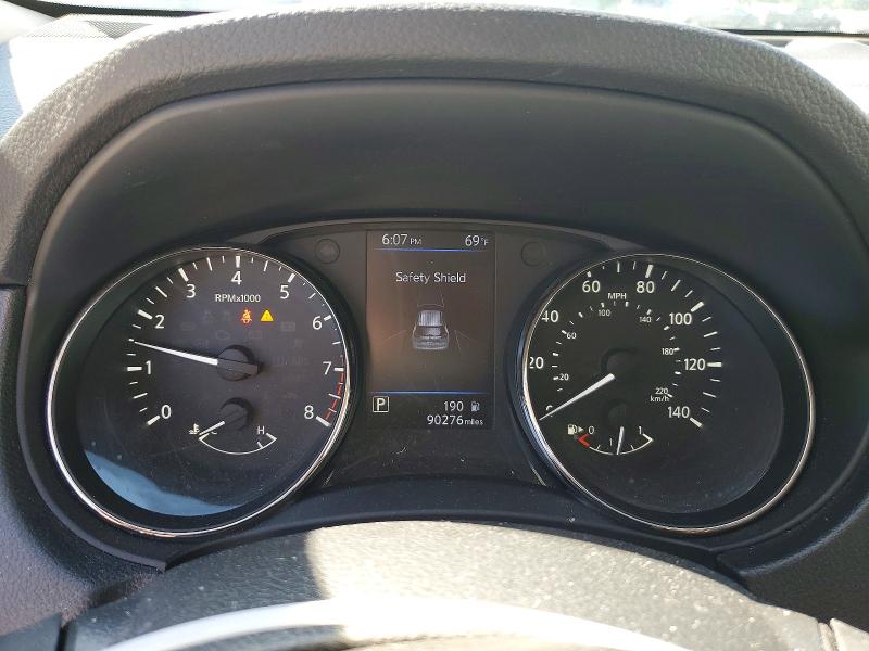 2018 Nissan Rogue sport VIN KNMAT2MV0JP519264 COPART salvage auction — FRONT END, PA - CERT OF TITLE, sold $3,750 on 2026-07-09 (photo 9)