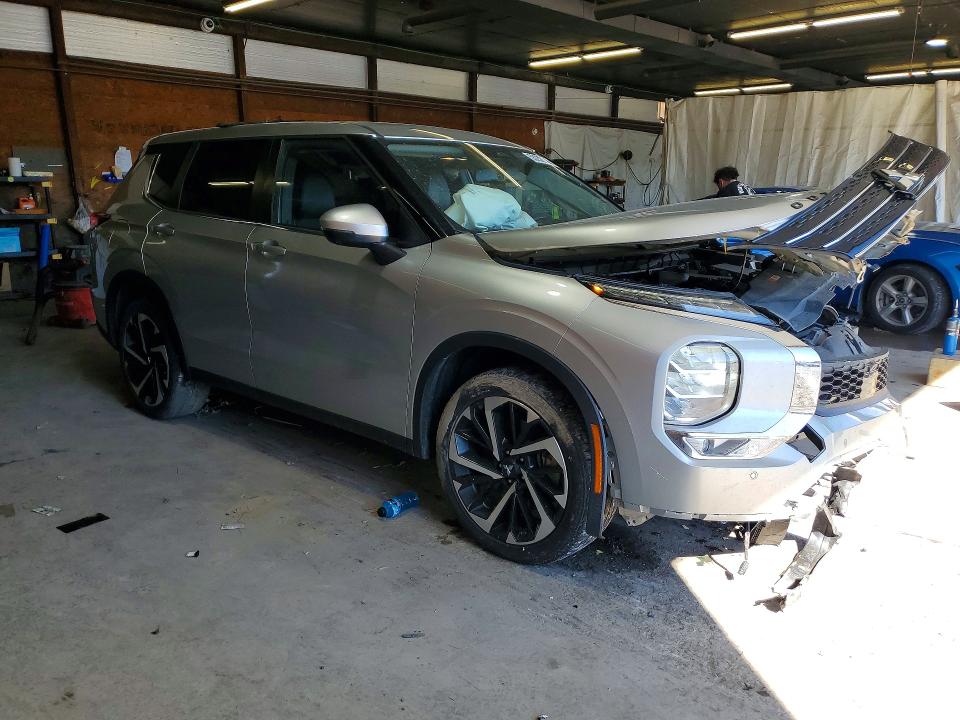 2022 Mitsubishi Outlander VIN JA4J3UA8XNZ011219 COPART salvage auction — FRONT END, Pa - Certificate Of Salvage, sold $4,550 on 2026-07-16 (photo 4)