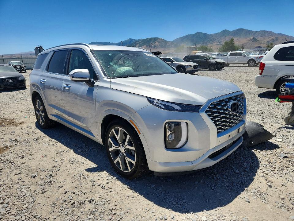 2021 Hyundai Palisade VIN KM8R5DHE6MU238851 COPART salvage auction — FRONT END, Salvage Title, sold $6,999 on 2026-07-25 (photo 4)
