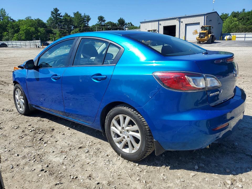 2012 Mazda 3 VIN JM1BL1V8XC1647783 COPART salvage auction — FRONT END, Ma - Cert Of Title-Reconstrctd Coll, sold $400 on 2026-07-13 (photo 2)
