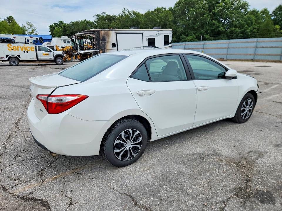 2014 Toyota Corolla VIN 5YFBPRHE7EP034491 COPART salvage auction — FRONT END, Mo - Salvage Certificate Of Title, sold $2,000 on 2026-07-27 (photo 3)