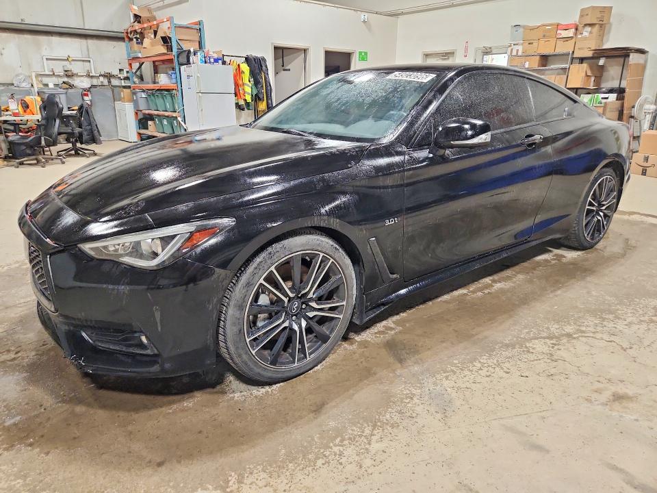 2018 Infiniti Q60 VIN JN1EV7EL4JM391315 COPART salvage auction — NORMAL WEAR, ON - PERMIT NO BRAND - UNFIT (P), sold $10,000 on 2026-07-22 (photo 1)